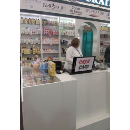 Мебель для выставок со стеклом А-15